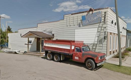 McLennan Victory Life Church exterior of building, located in McLennan, Alberta